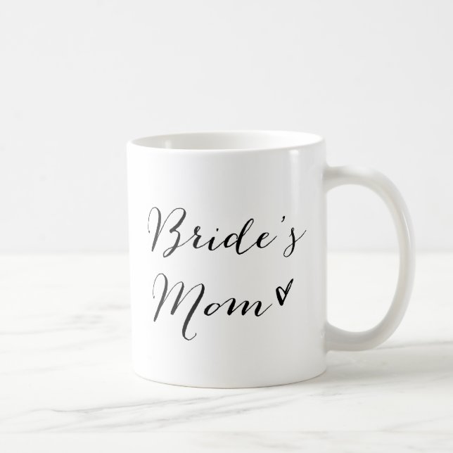 Mug Maman de la mariée | Musique de calligraphie moder (Droite)