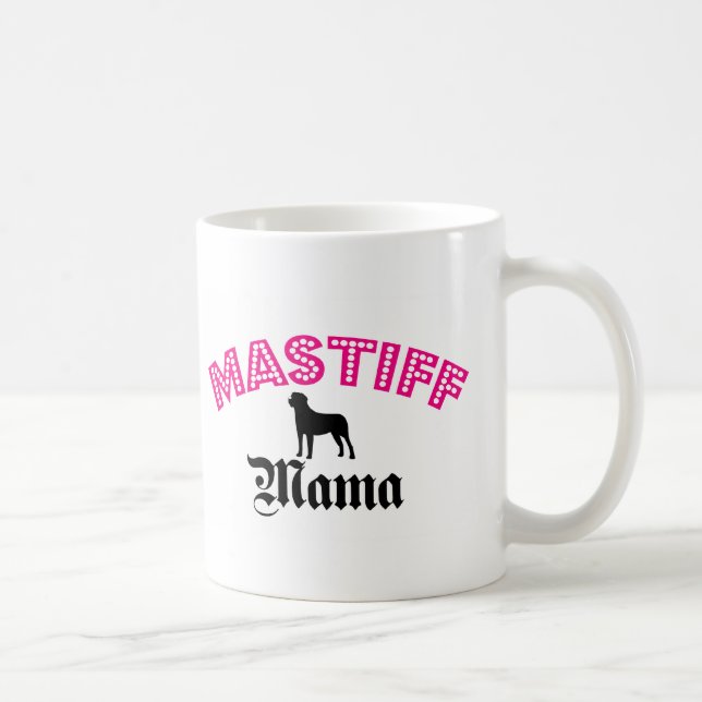 Mug Maman de mastiff (Droite)