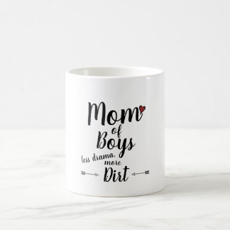 MUG MAMAN DES GARÇONS TASSE, CADEAU