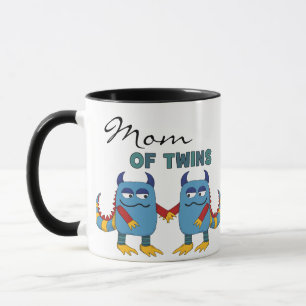 Mug Maman des jumeaux