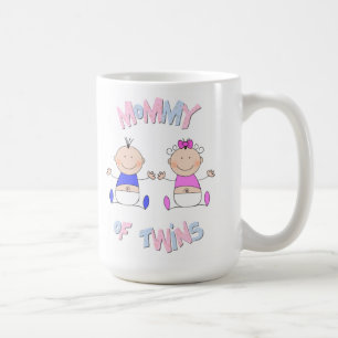 Mug Maman des jumeaux