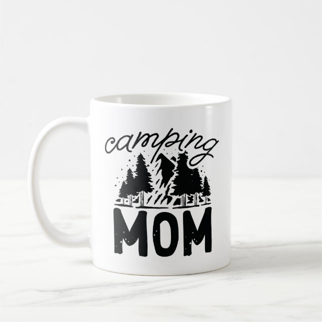Mug Maman du camping (Gauche)