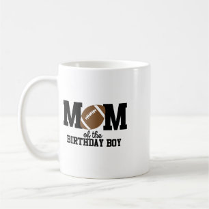 Mug Maman du garçon d'anniversaire amoureux de footll 