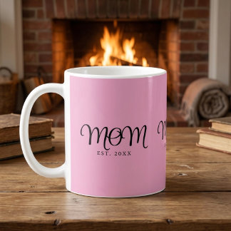Mug Maman établie Nouveau Cadeau de maman Écriture noi