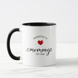 Mug Maman Établie Promue Maman