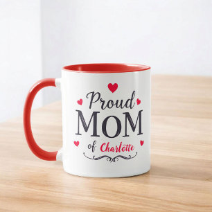 Mug Maman fière de   Fête des mères personnalisées mig