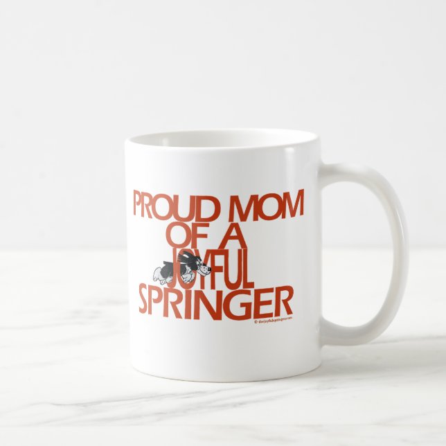Mug Maman fière de Springer joyeux (Droite)
