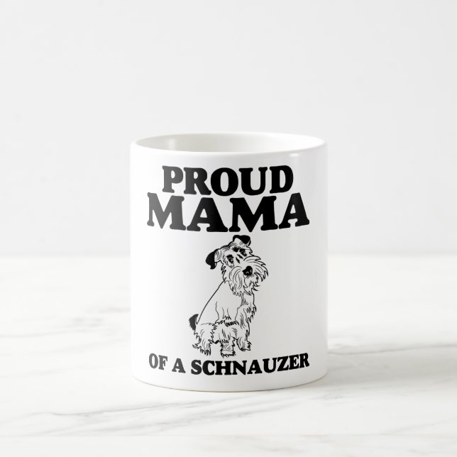 Mug Maman fière d'un Schnauzer (Centre)