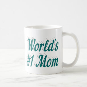 Mug Maman Green demi-texte Fête des mères