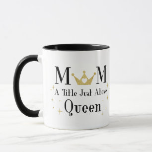 Mug Maman heureuse du jour de mère un titre au-dessus
