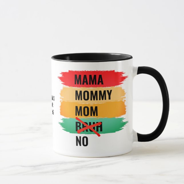 Mug Maman Maman Maman Maman NO BRUH (Droite)