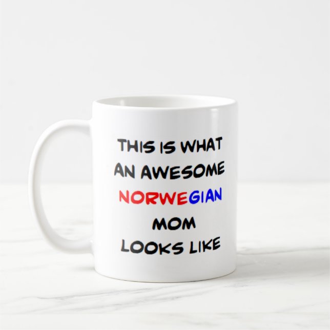 Mug maman norvégienne, géniale (Gauche)