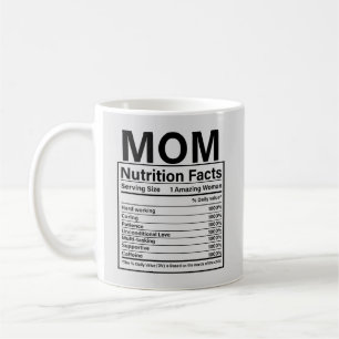 Mug Maman Nutrition Fiches Personnalisées