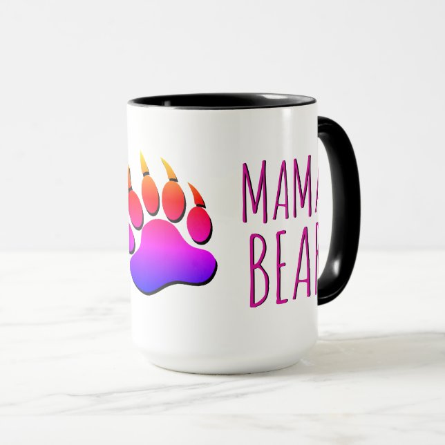 Mug Maman Ourse Incroyable (Devant droit)