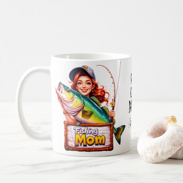 Mug Maman pêcheuse (Avec donut)