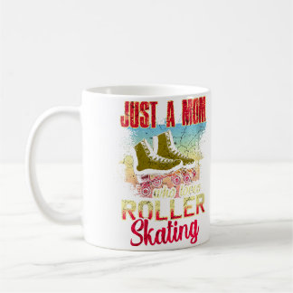 Mug Maman Qui Aime Simplement Le Patin À Roulettes Drô