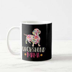 Mug Maman saucisse Chien Saucisse Vintage Teckel