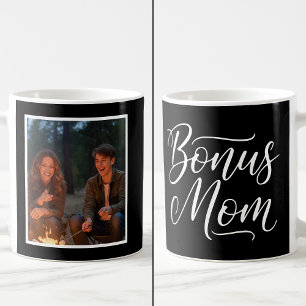 Mug Maman Supplémentaire Élégant Cursive 1 Photo Perso
