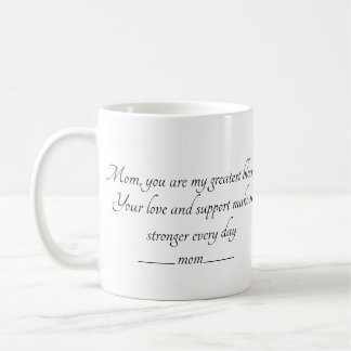 Mug Maman, tu es la raison pour laquelle je souris/cad