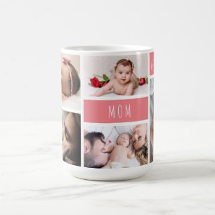 Mug Maman We Love You Photo Collage