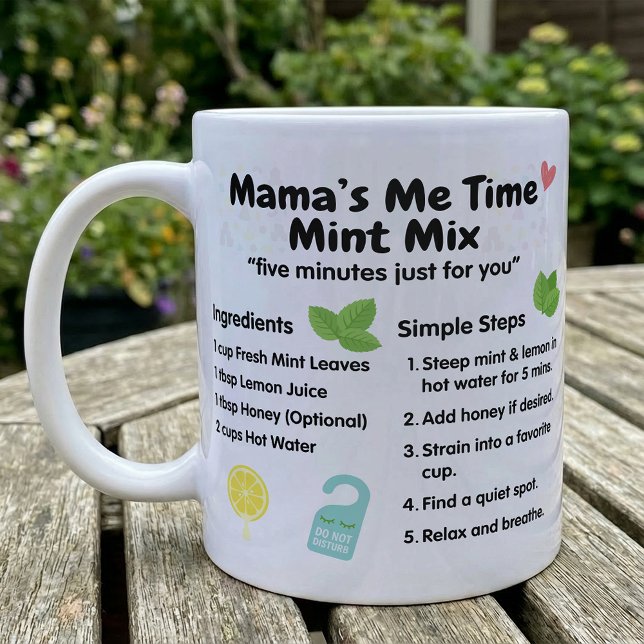 Mug Mama's Mini Break Mint Tea Recipe (Créateur téléchargé)