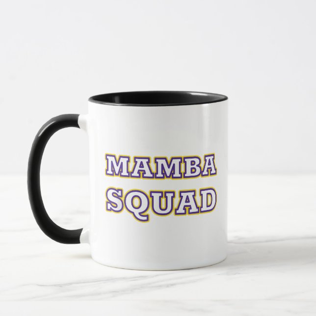 Mug Mamba Squad drôle Vêtements pour Amateur de serpen (Gauche)