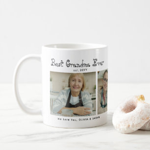 Mug Mamie la plus adorable qui existe 3 Collage de pho