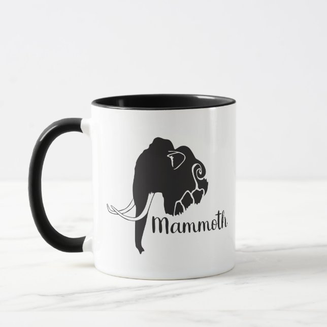Mug Mammoth Silhouette (Left)