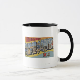 Mug Manasquan, New Jersey - grandes scènes de lettre