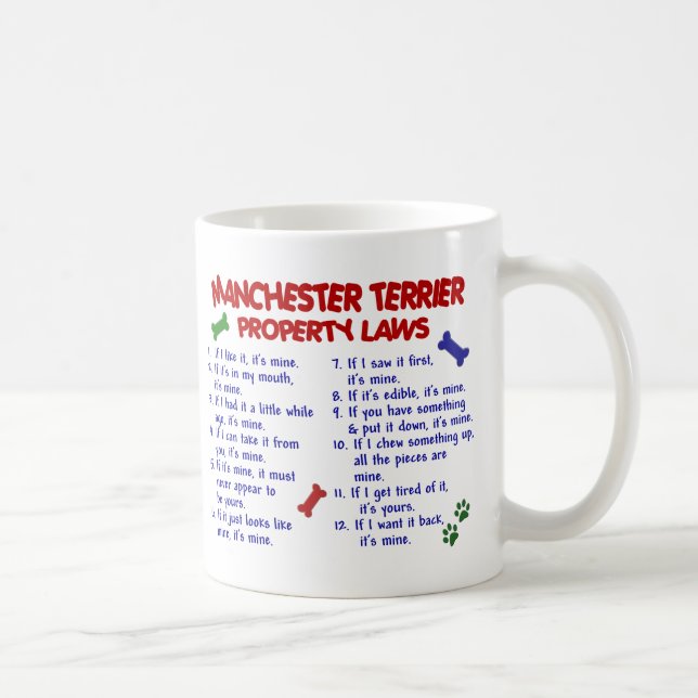 MUG MANCHESTER TERRIER PL2 (Droite)