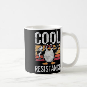 Mug Manchot de la résistance cool subtile tarifs de pr