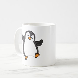 Mug manchot de vacances interemporium drôle cadeau