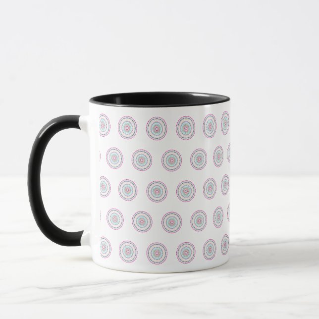 Mug mandala coloré (Gauche)