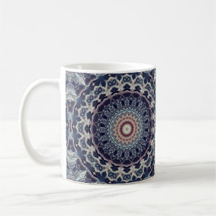 Mug Mandala de cercle rond géométrique abstrait sans c