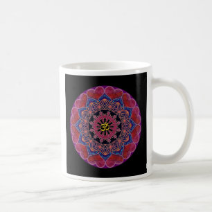 Mug Mandala de coeur de l'OM