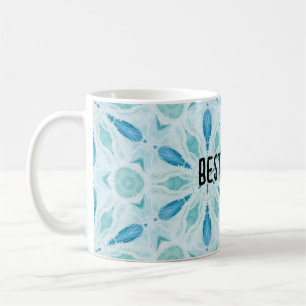 Mug Mandala, flocon de neige, art à la main