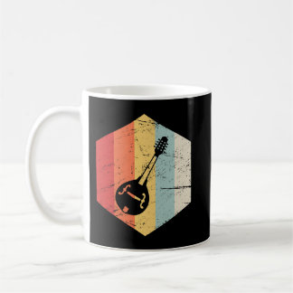 Mug Mandolin Lover Rétro Mandoline Vintage