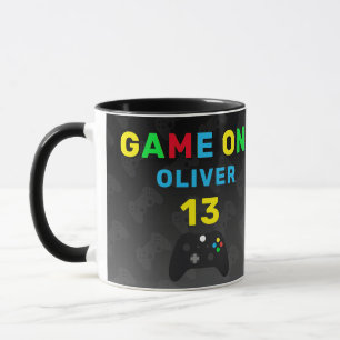 Mug Manette de jeu vidéo pour anniversaire 