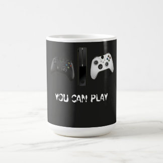 Mug Manette de Jeu "Vous Pouvez Jouer" Minimaliste