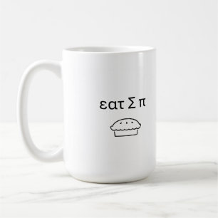 Mug Mange un peu de tarte idiot