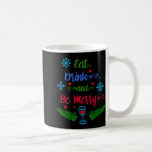 Mug Manger Boire Et Joyeux Noël Enfants T Sh
