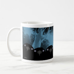 Mug Manger des corbeaux Éffrayant Musique