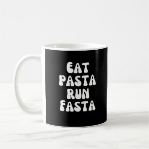Mug Manger des Pâtes Courir Vite