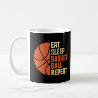 Mug Manger, Dormir, Basket-ball, Répéter