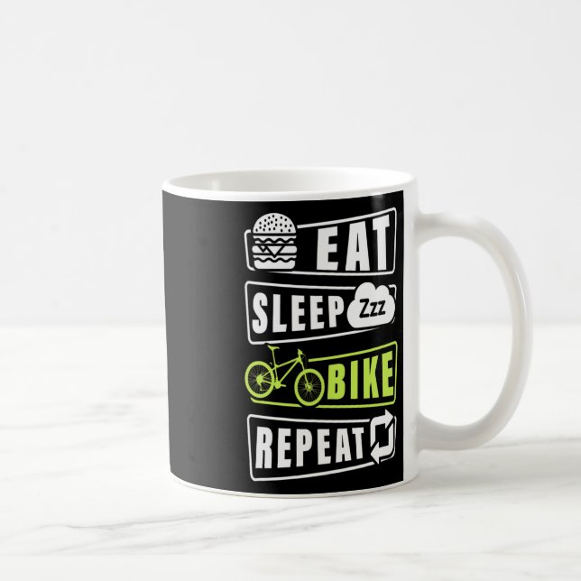 Mug Manger Dormir Vélo Répéter  (Droite)