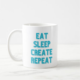 Mug Manger le sommeil Créer une répétition
