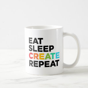 Mug Manger le sommeil Créer une répétition