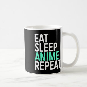 Mug Manger Sleep Anime Répéter Japonais Animation Love