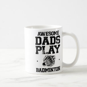 Mug Manger Sleep Badminton Répéter Shuttle Racket