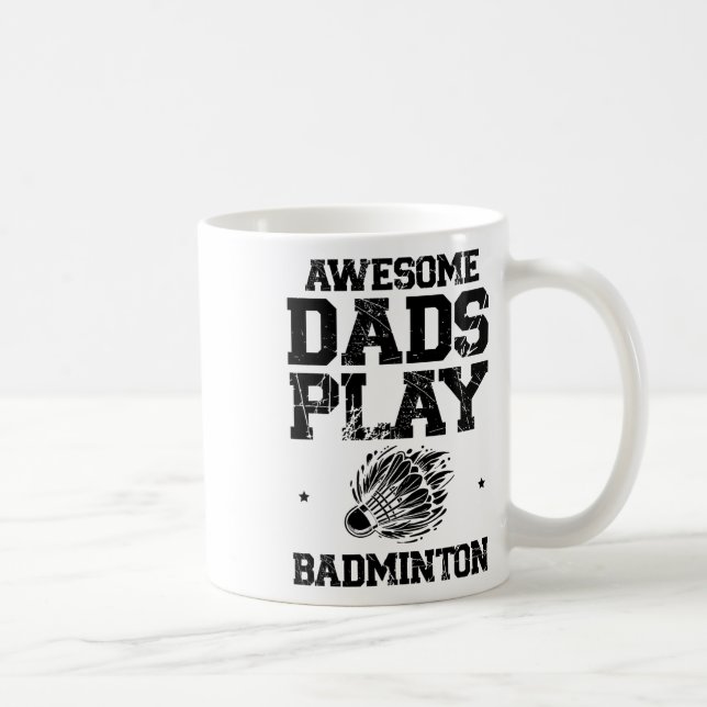 Mug Manger Sleep Badminton Répéter Shuttle Racket (Droite)